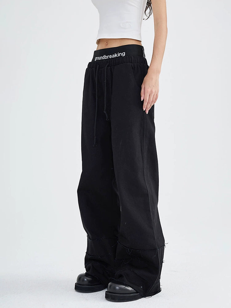 Double Waist Micro Flare Pants WN8632