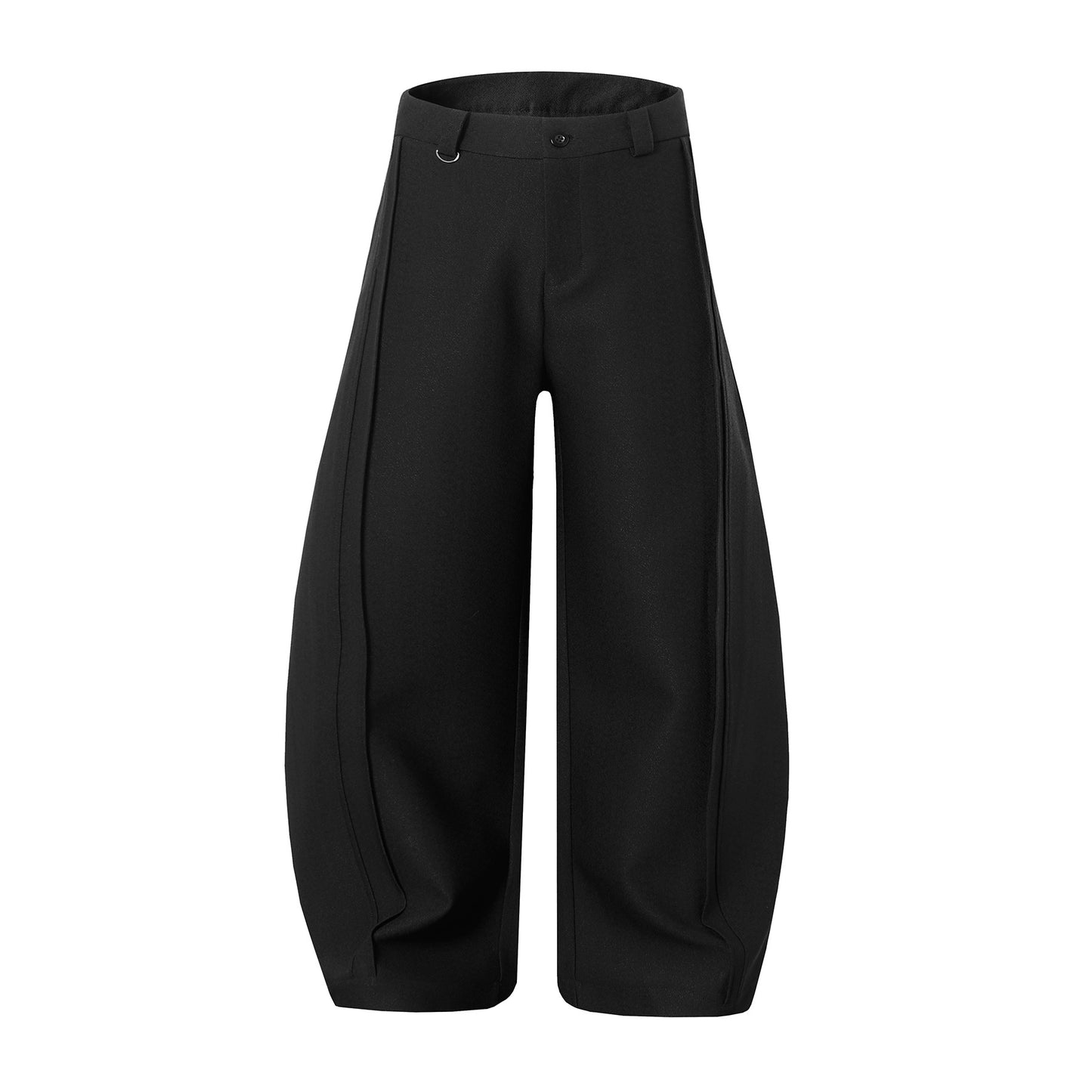 Curved-Design Trousers WN12943