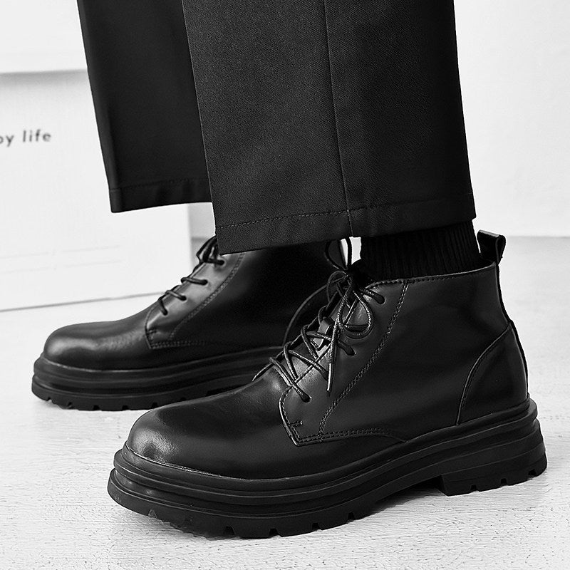 Platform Lace-Up Boots WN24546