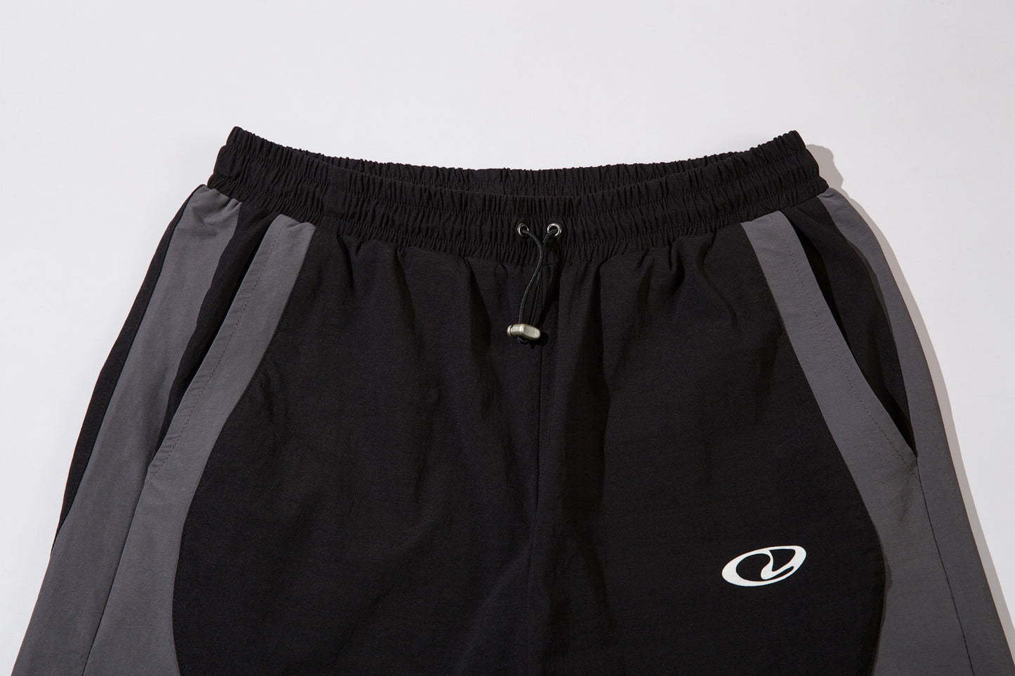 Panel Drawstring Straight Sporty Pants WN25767