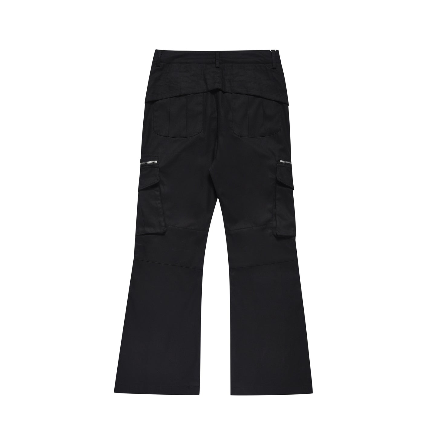 Zip Pocket Wide Leg Cargo Pants WN26021