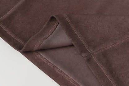 Heavyweight Washed Deconstructed Pullover Hoodie WN23059