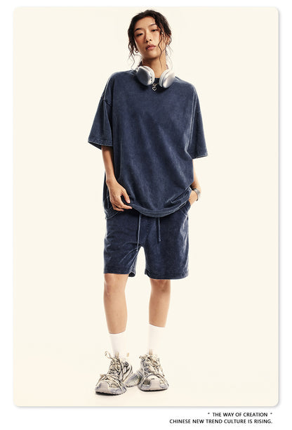 Washed Heavyweight Short Sleeve T-Shirt WN6334