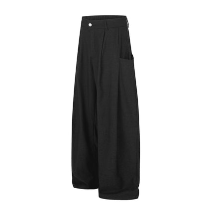 Deconstruction Draped Wide Leg Trousers WN26114