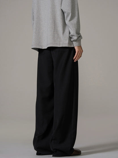 Draped Straight-Leg Trousers WN10646