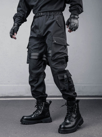 Multi Pocket Cuffed Cargo Pants WN22358
