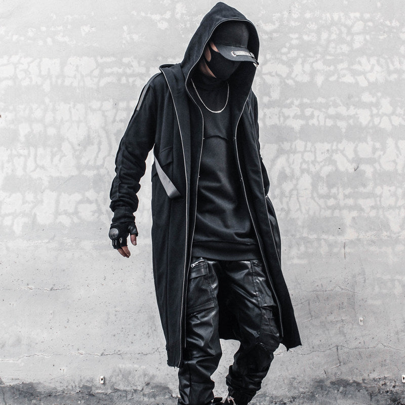 Double-Layer Hooded Coat WN22505