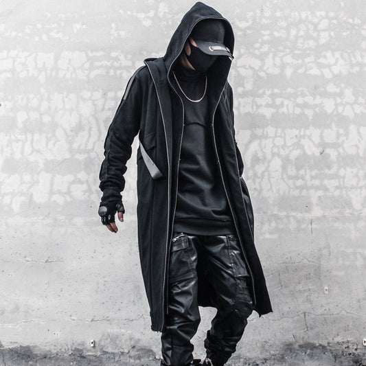 Double-Layer Hooded Coat WN22505