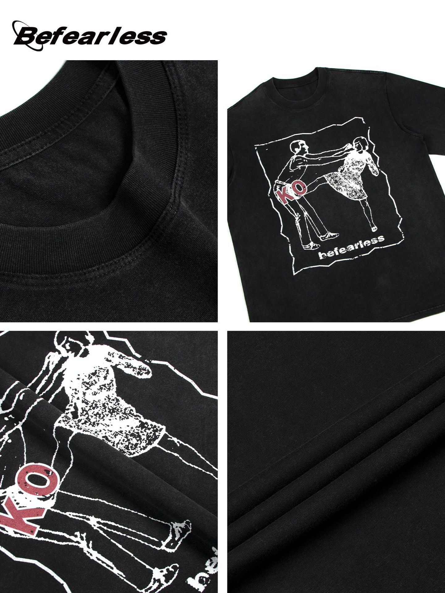 Graffiti Art Graphic Short Sleeve T-Shirt WN26276