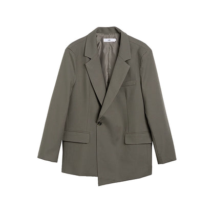 Asymmetric Hem Tailored Jacket WN21476