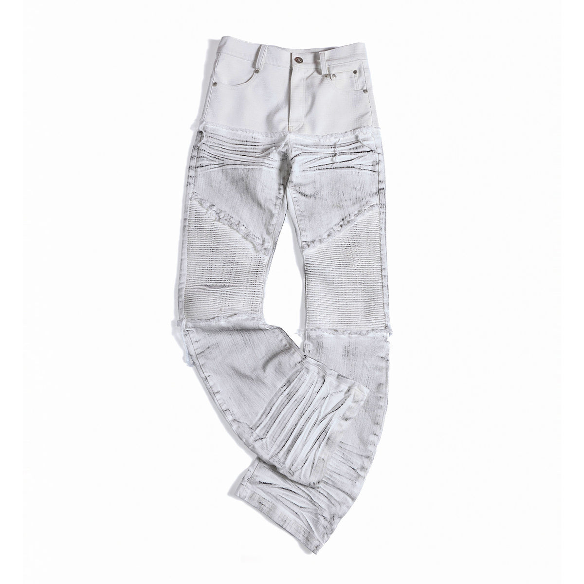 Pleats Stacked Pants WN27437