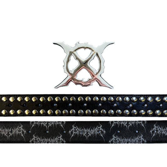 Logo Detachable Buckle Genuine Leather Belt WN17208