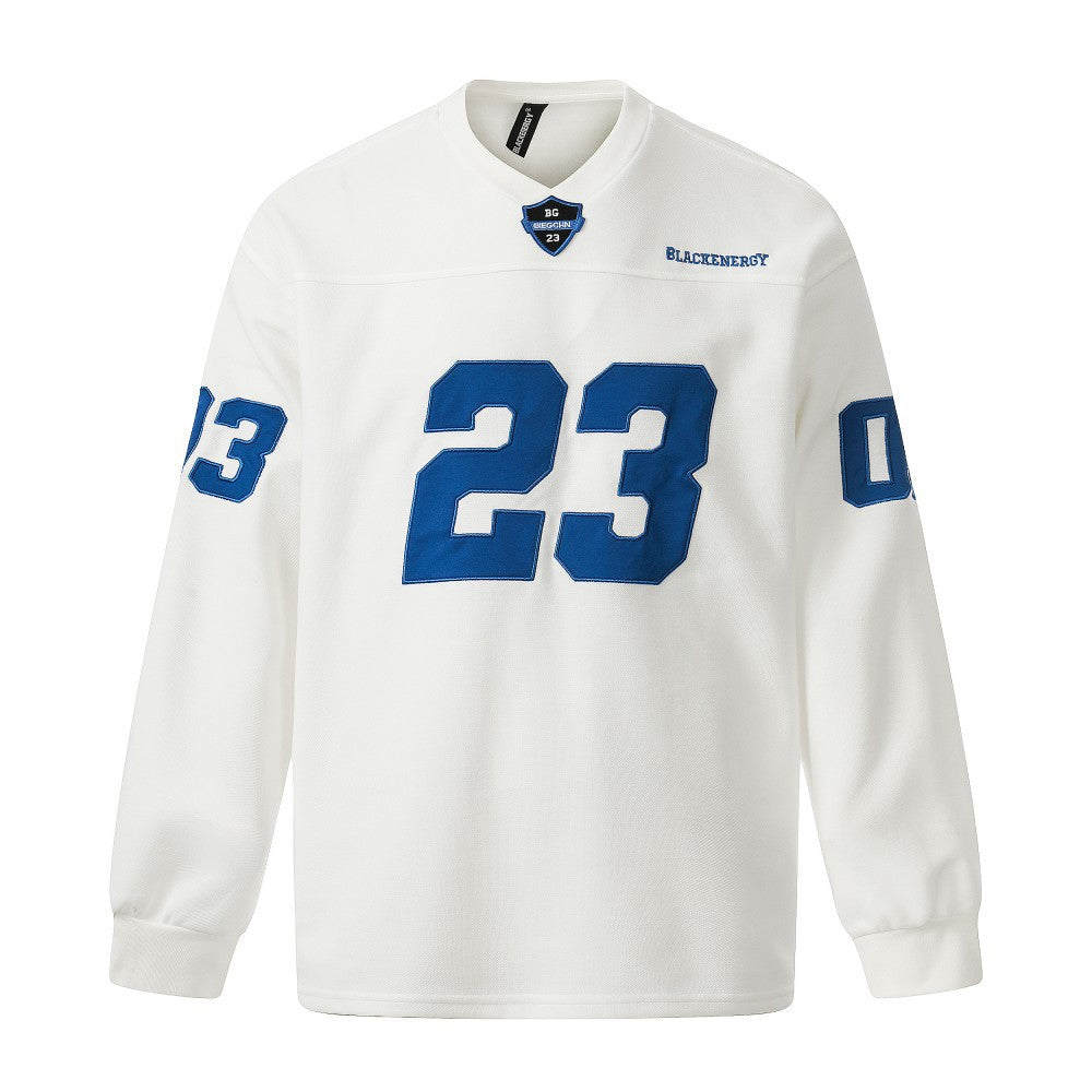 Number Graphic Long Sleeve T-Shirt WN28050