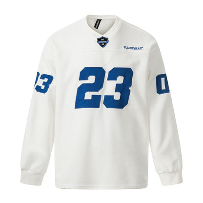 Number Graphic Long Sleeve T-Shirt WN28050