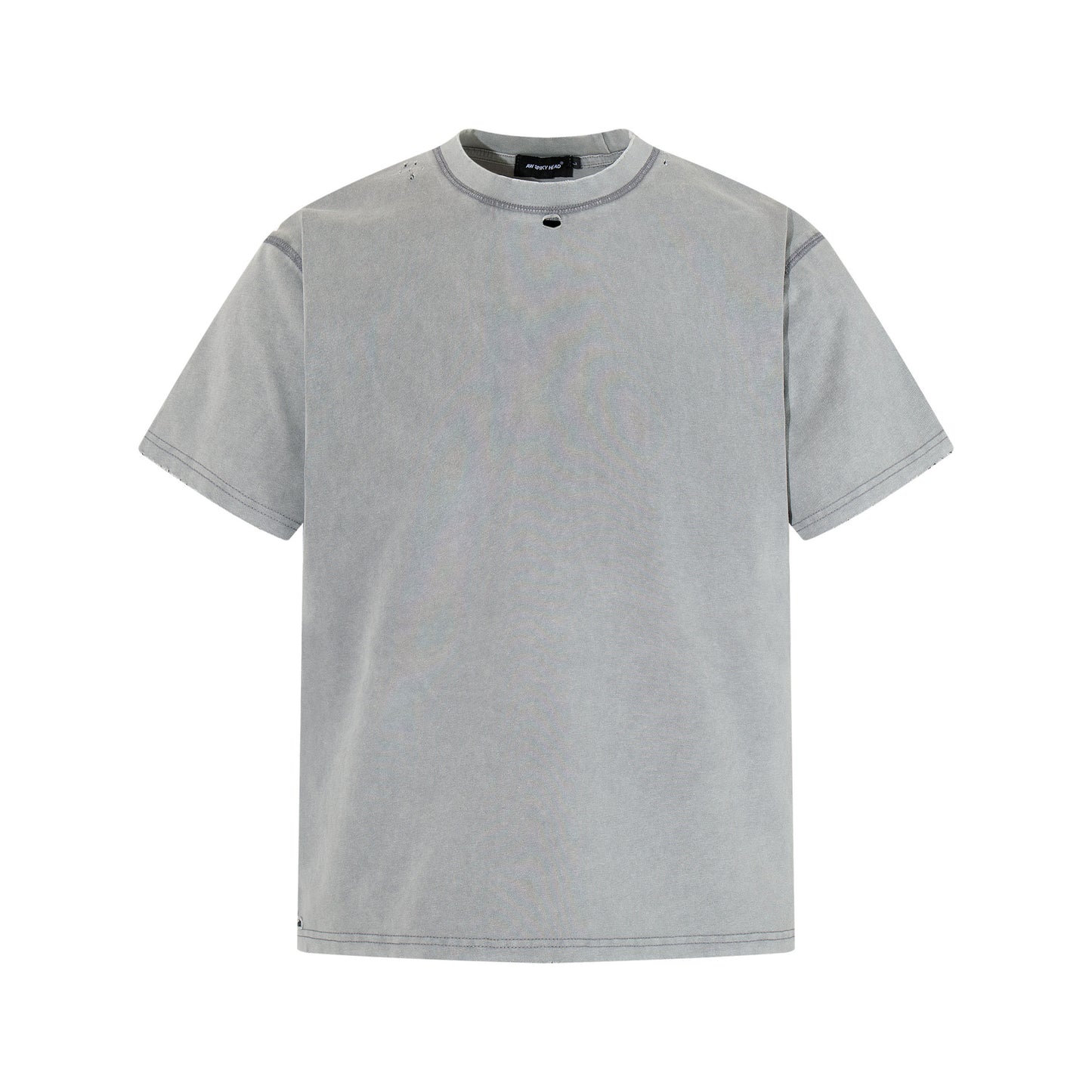Washed Damage Short Sleeve T-Shirt WN25378