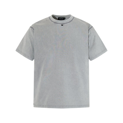 Washed Damage Short Sleeve T-Shirt WN25378