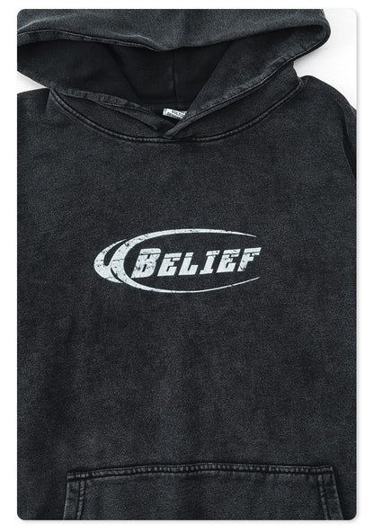 Washed Oversize Hoodie WN7892