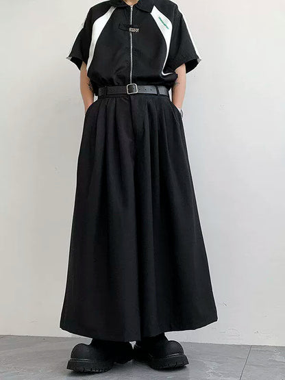 Wide Leg Hakama Trousers WN19320