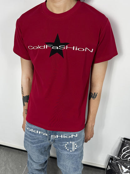 Star Logo Print Short Sleeve T-Shirt WN27177
