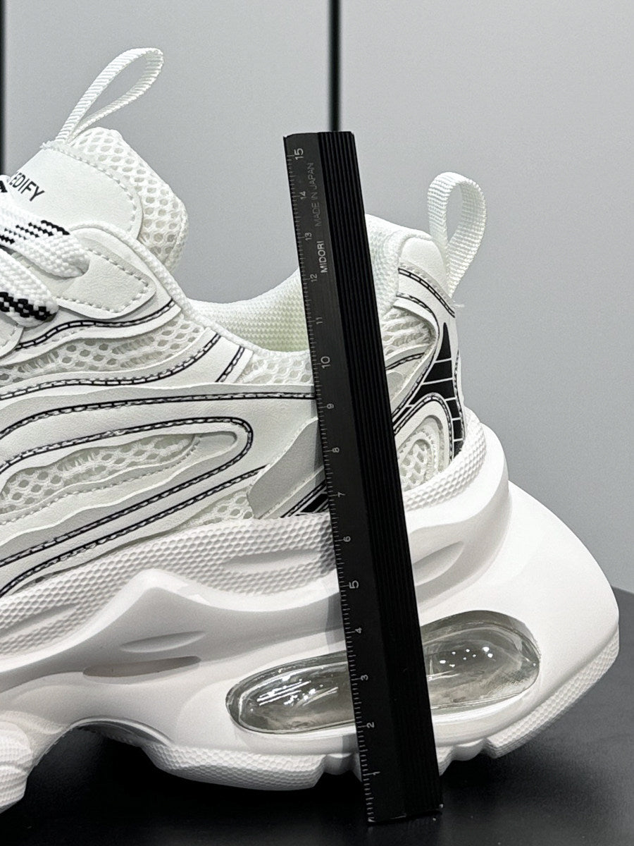 Mesh Air Sole Chunky Sole Sneakers WN24634