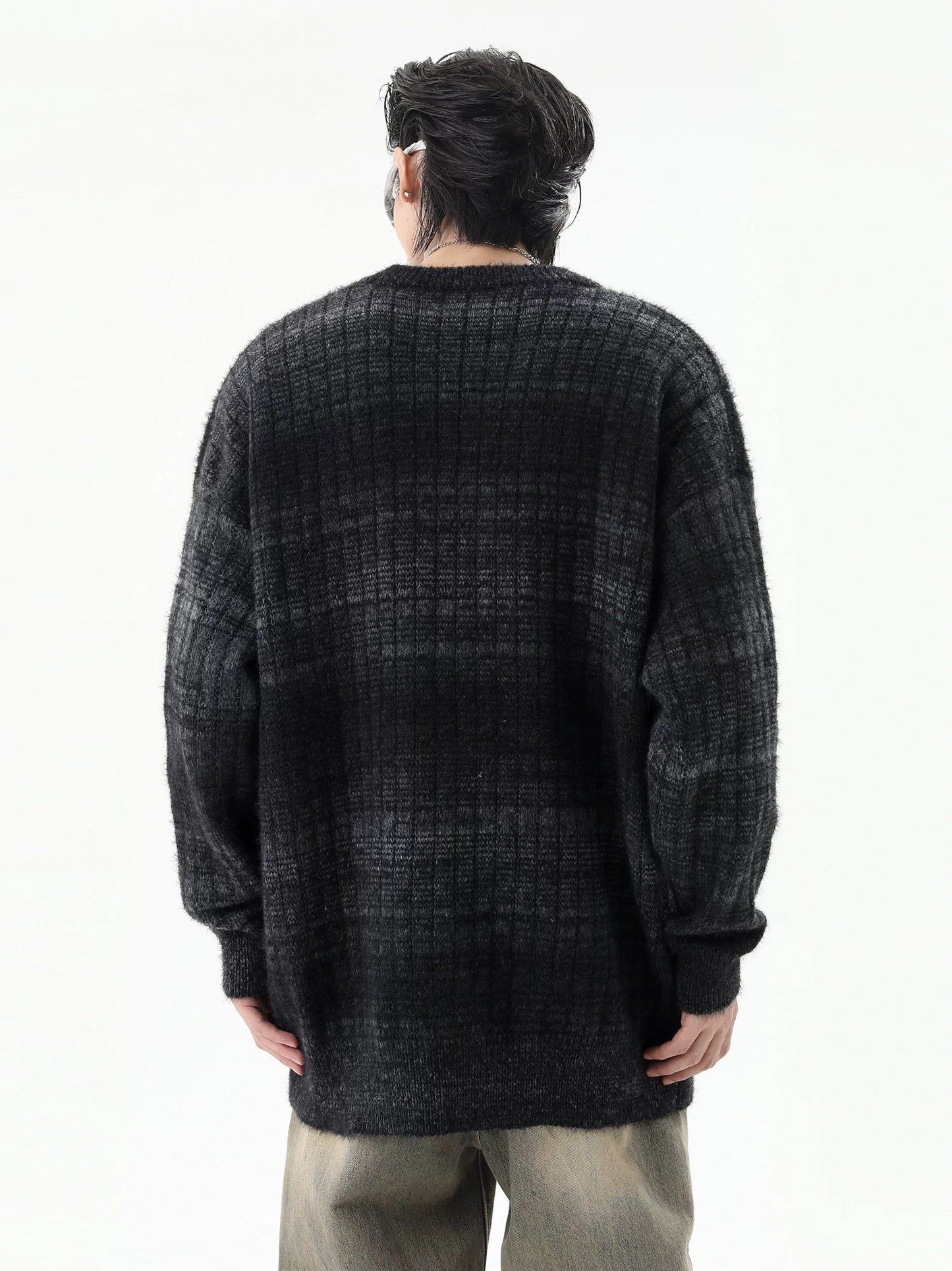 Thick Oversize Knit Sweater WN10307