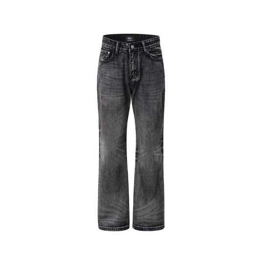 Washed Slim Denim Jeans WN12815