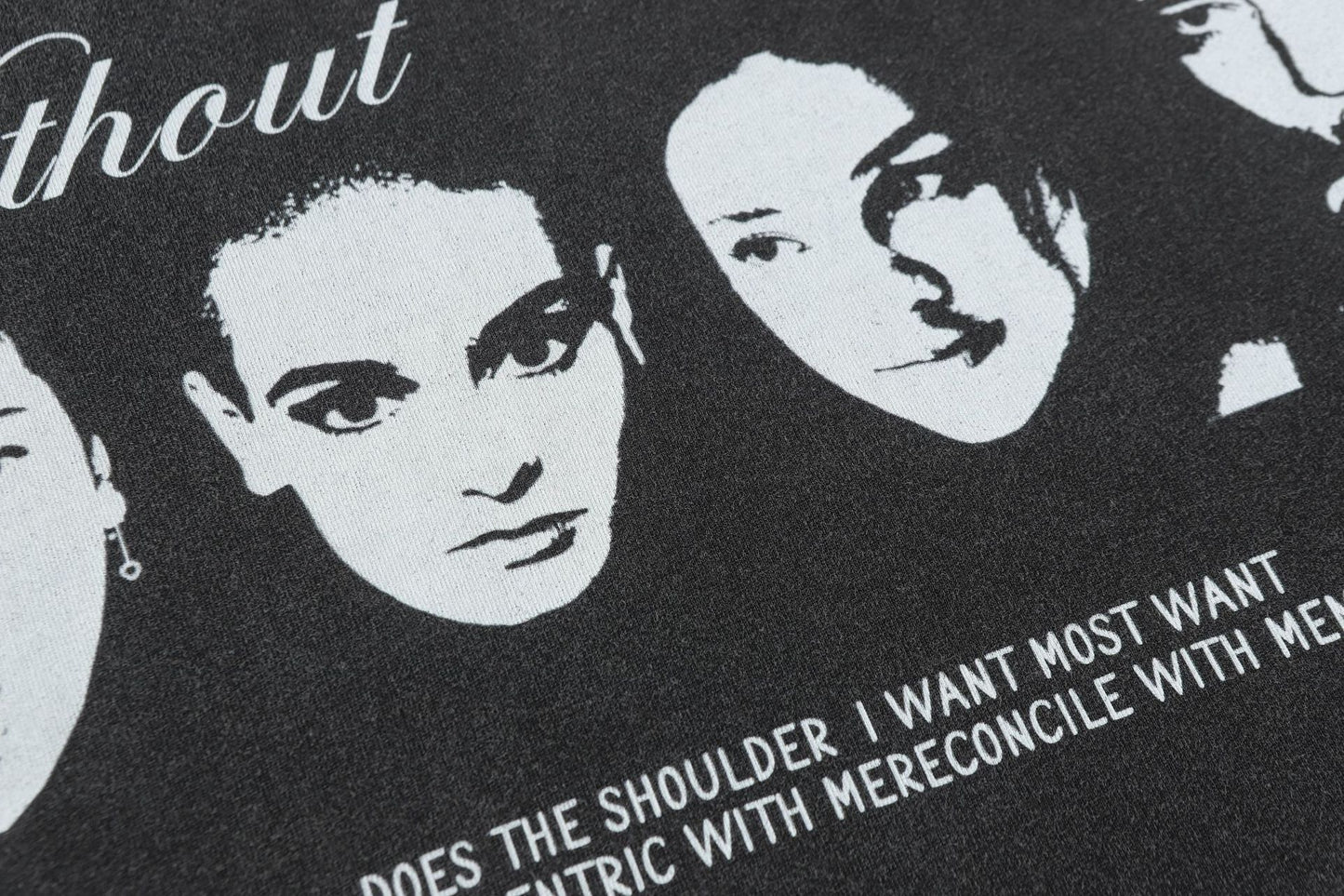 Oversize Graphic Design Washed Short Sleeve T-Shirt WN15551