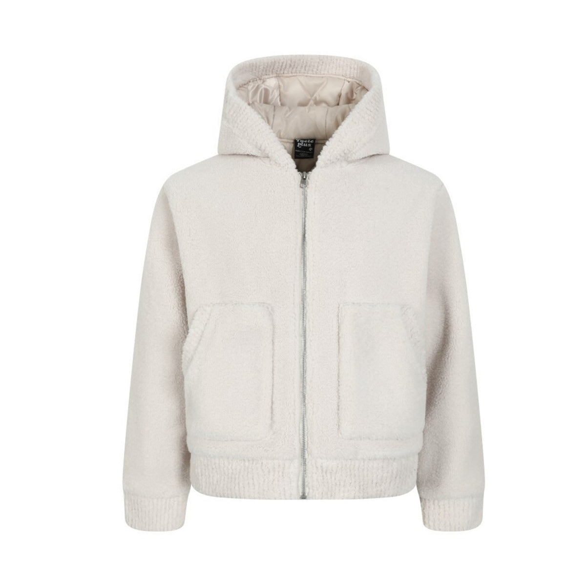 Hooded Boa Puffer Jacket WN21926