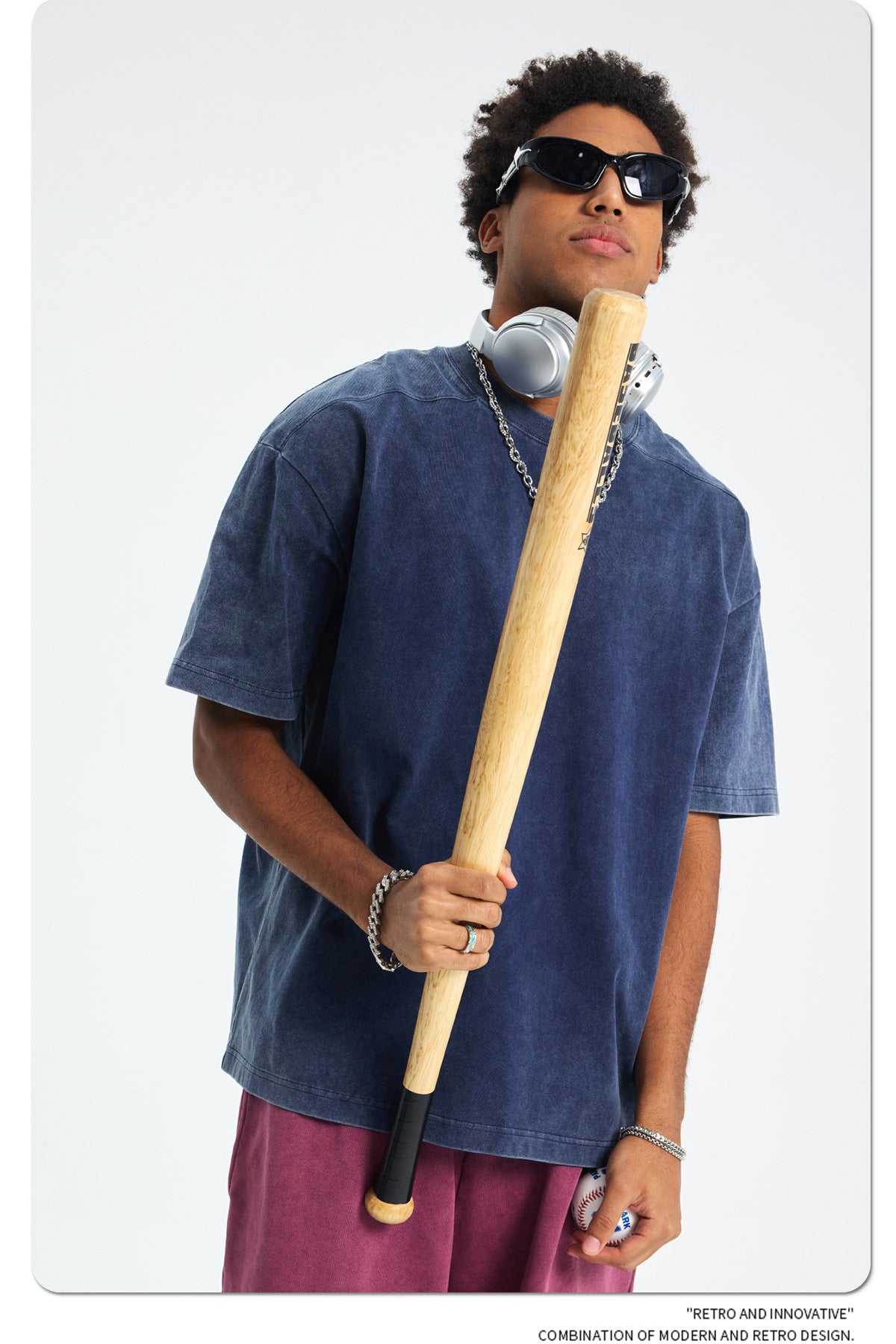 Washed Plain Oversize Short Sleeve T-Shirt WN16261