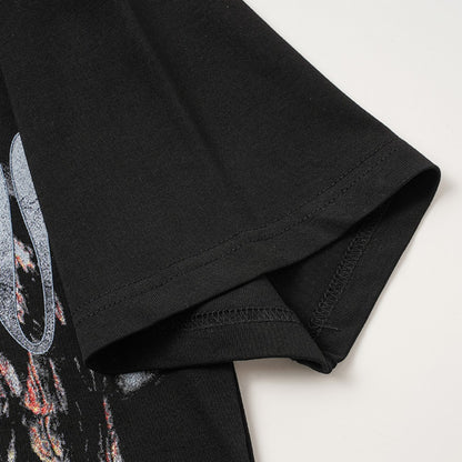 Graphic Print Short Sleeve T-Shirt WN28090