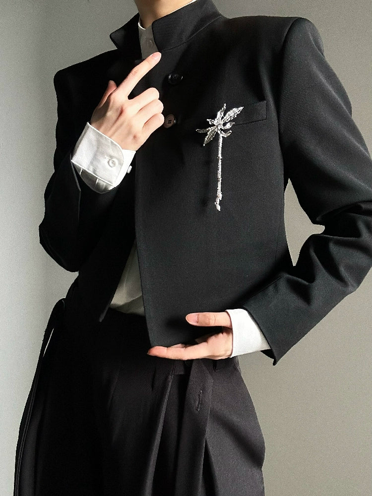 Silver Tassel Brooch WN19653