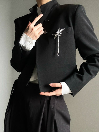 Silver Tassel Brooch WN19653