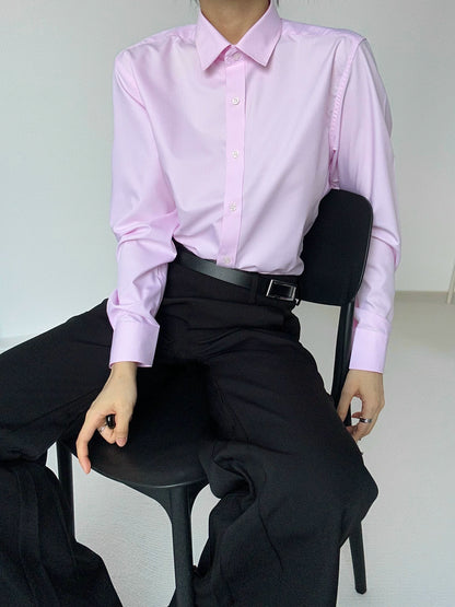 Plain Long Sleeve Shirt WN19636