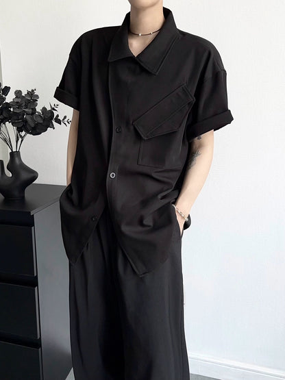 Deconstructed Short Sleeve Shirt WN19378