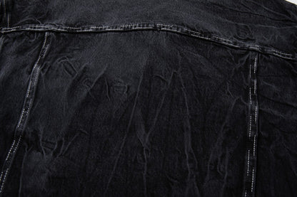 Washed Pocket Detail Denim Jacket WN27964