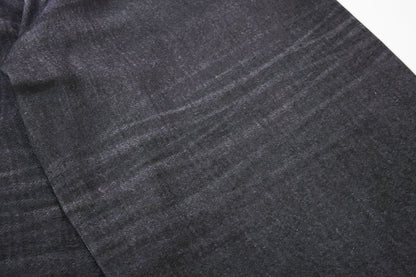 Star Damage Washed Wide Leg Denim Jeans WN25519