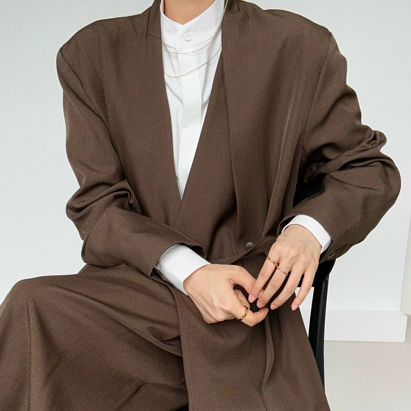 Ribbon Detail Tailored Jacket WN19616