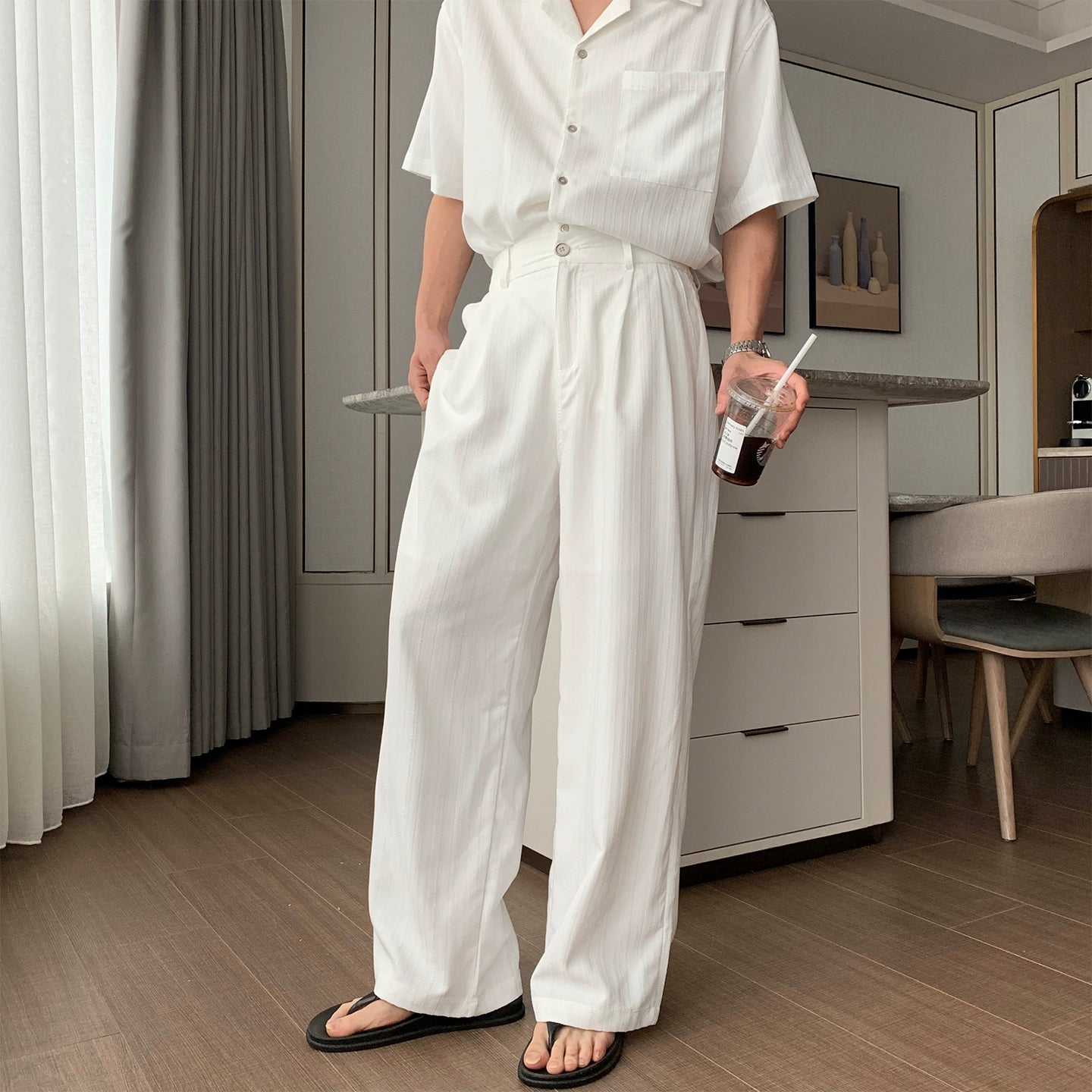 Short Sleeve Shirt & Pants Setup WN20458