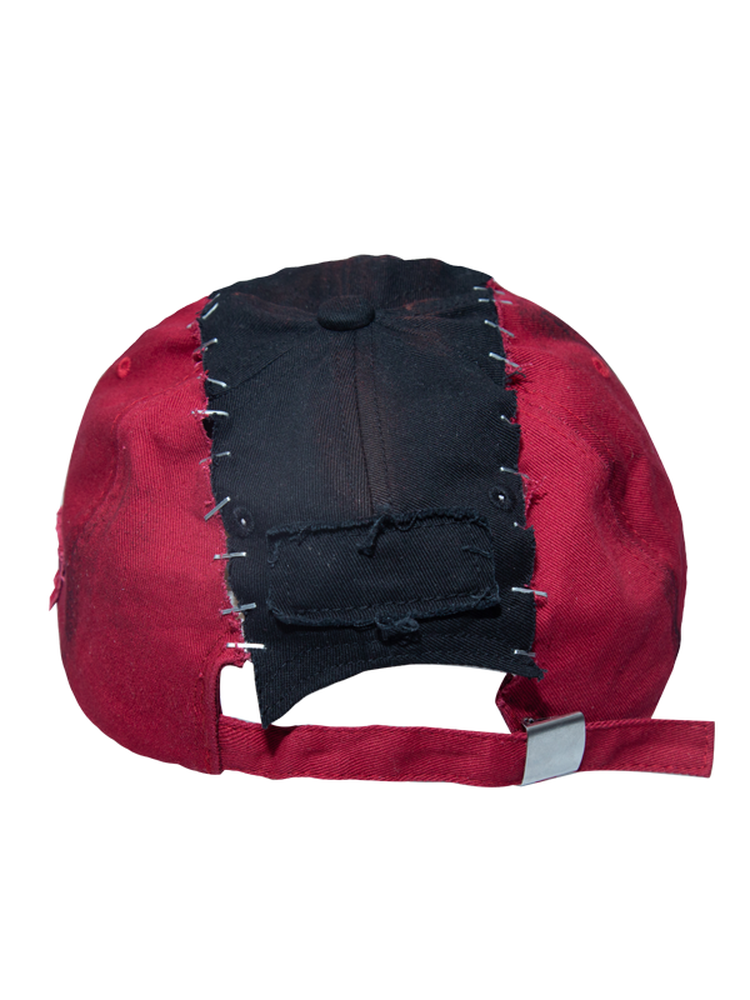 Patchwork Tie-Dye Washed Design Cap WN21091