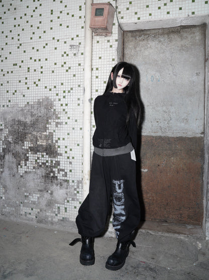 Embroidery Stripe Colorblock Zipper Hoodie WN22190