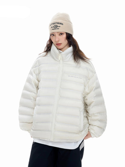 Lightweight Zipper White Duck Down Jacket WN9790