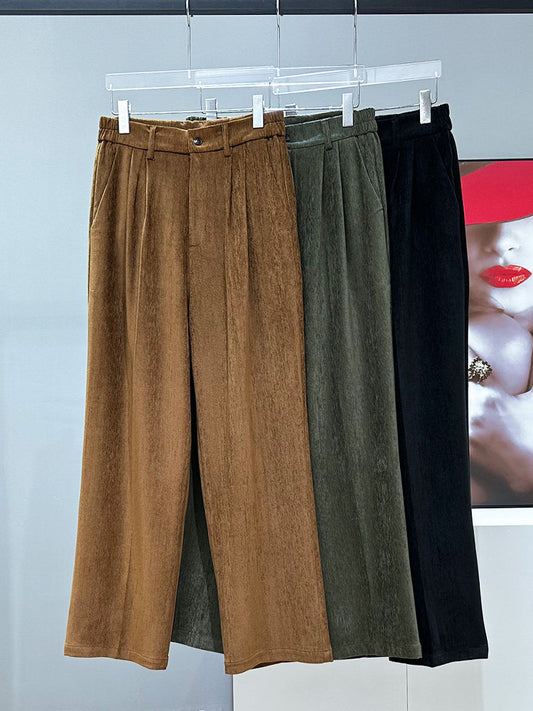 Corduroy Wide Leg Pants WN23956