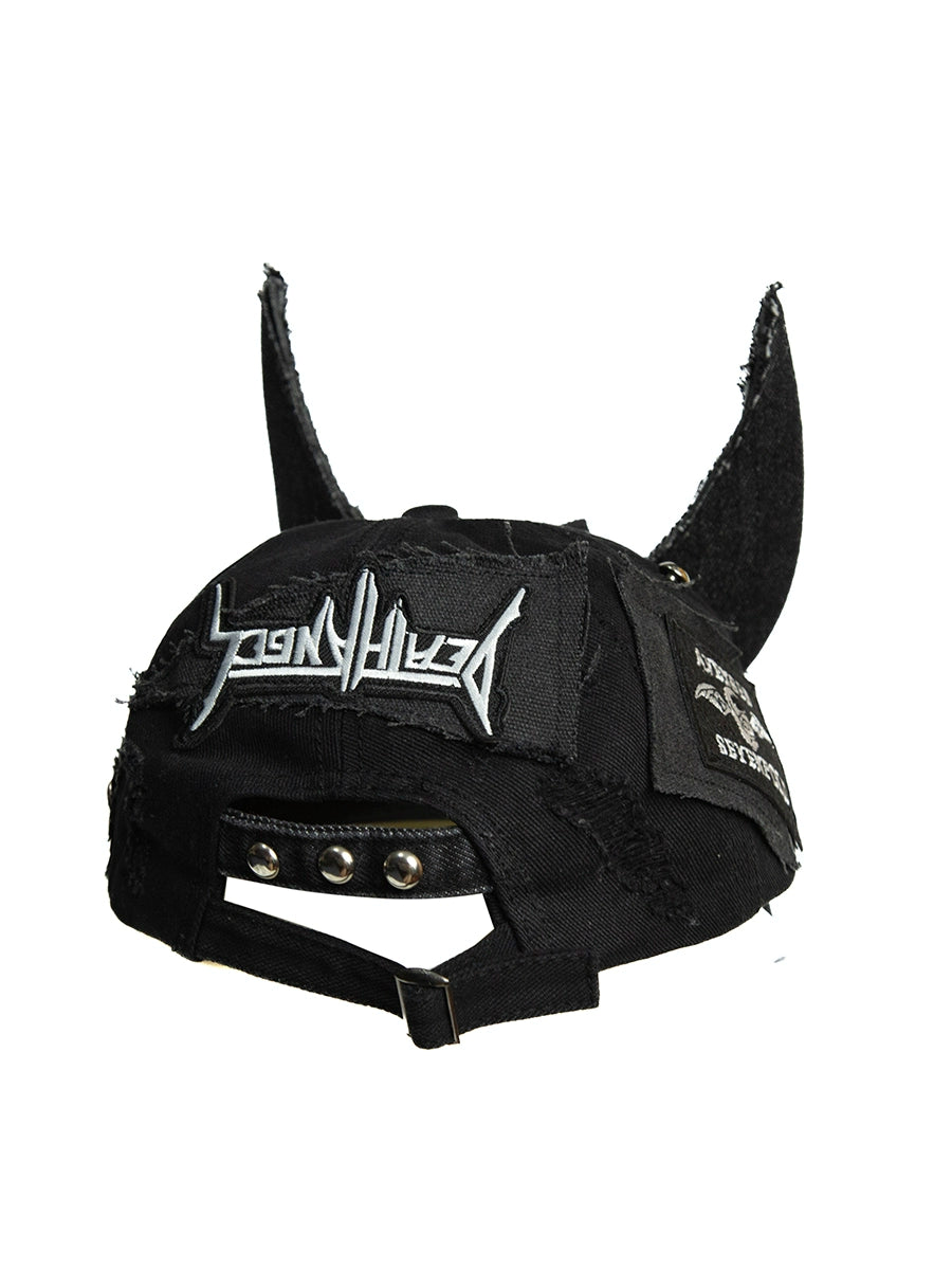 Elf Ear Double-Brim Embroidery Cap WN21085