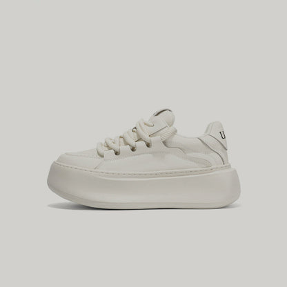 Platform Thick Sole Lace-Up Sneakers WN23499