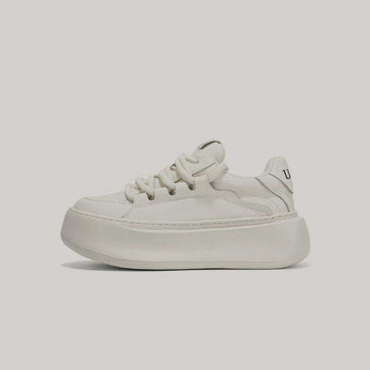 Platform Thick Sole Lace-Up Sneakers WN23499
