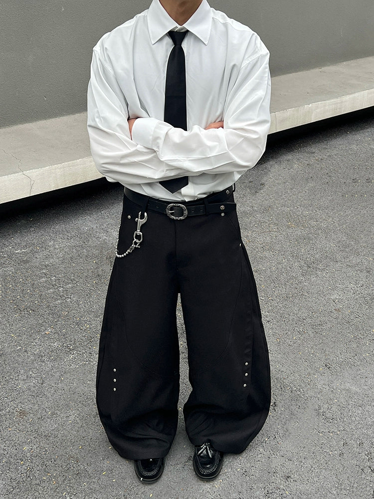 White Color Long Sleeve Shirt WN19489