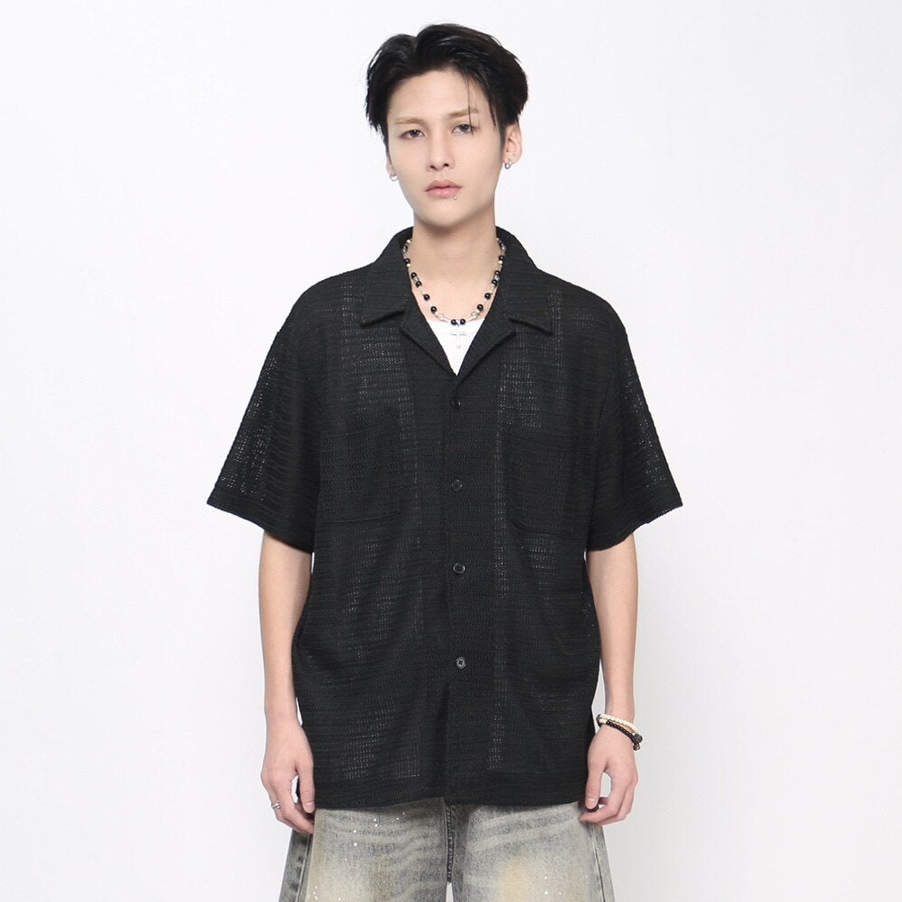 Mesh Short Sleeve Shirt WN24458