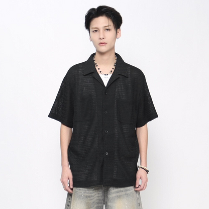 Mesh Short Sleeve Shirt WN24458
