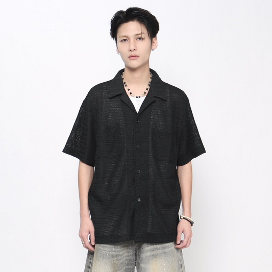 Mesh Short Sleeve Shirt WN24458
