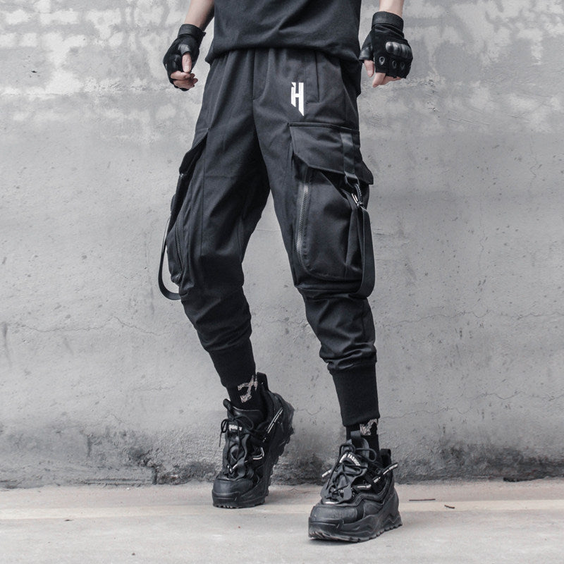 Functional Multi-Pocket Cuffed Cargo Pants WN22481